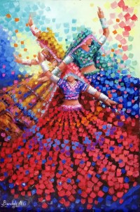Bandah Ali, 24 x 36 Inch, Acrylic on Canvas, Figurative-Painting, AC-BNA-048
